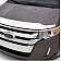 Auto Ventshade Bug Shield - Acrylic Chrome Plated - 622111