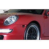 Extreme Dimensions Fender - Fiberglass Black Primered Set Of 2 - 105128