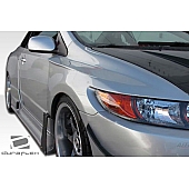 Extreme Dimensions Fender - Fiberglass Black Primered Set Of 2 - 105248