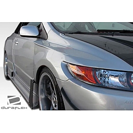 Extreme Dimensions Fender - Fiberglass Black Primered Set Of 2 - 105248