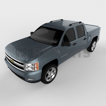 UnderCover Tonneau Cover Hard Tilt-Up Stealth Gray ABS Composite - 1066L46-2