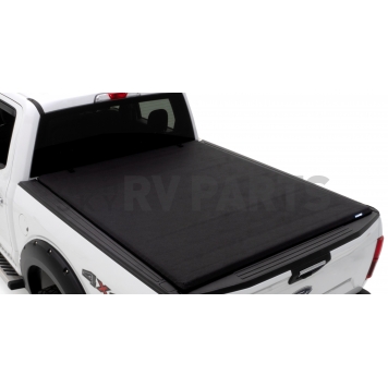Lund International Tonneau Cover Soft Roll-Up Black Matte Textured Vinyl - 960114-1