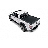 Retrax Tonneau Cover Hard Power Retractable Black Matte Powder Coated Polycarbonate Plastic - 70386