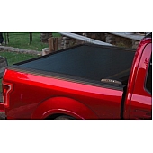Leer Tonneau Cover Hard Manual Retractable Black Matte Powder Coated Aluminum - RXT5274