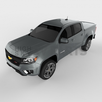 UnderCover Tonneau Cover Hard Tilt-Up Cyber Gray ABS Composite - 1156LGBV-2