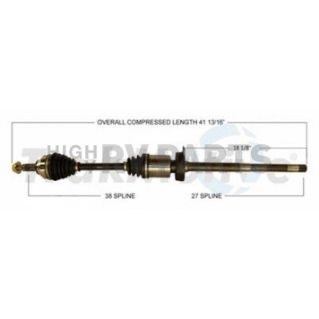 TrakMotive CV Axle Shaft - FD-8156