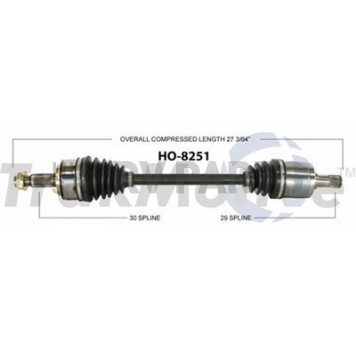 TrakMotive CV Axle Shaft - HO-8251