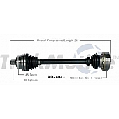 TrakMotive CV Axle Shaft - AD-8043