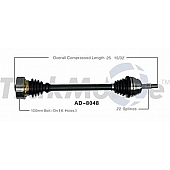 TrakMotive CV Axle Shaft - AD-8048