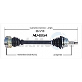 TrakMotive CV Axle Shaft - AD-8064