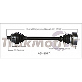 TrakMotive CV Axle Shaft - AD-8077