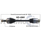 TrakMotive CV Axle Shaft - HO-8361