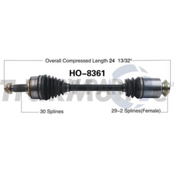 TrakMotive CV Axle Shaft - HO-8361