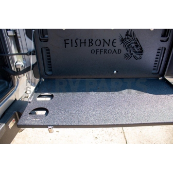 Fishbone Offroad Tailgate Table - Steel Black - FB25220-8