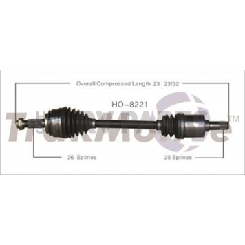 TrakMotive CV Axle Shaft - HO-8221