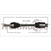 TrakMotive CV Axle Shaft - HO-8222