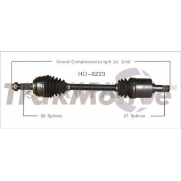 TrakMotive CV Axle Shaft - HO-8223