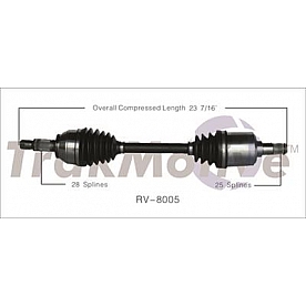 TrakMotive CV Axle Shaft - RV-8005