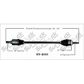 TrakMotive CV Axle Shaft - HY-8101