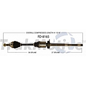 TrakMotive CV Axle Shaft - FD-8165