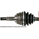 Cardone (A1) Industries CV Axle Shaft - 60-6177