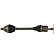 Cardone (A1) Industries CV Axle Shaft - 60-7333