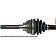 Cardone (A1) Industries CV Axle Shaft - 60-4158