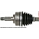 Cardone (A1) Industries CV Axle Shaft - 60-4206