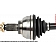 Cardone (A1) Industries CV Axle Shaft - 66-9282