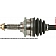 Cardone (A1) Industries CV Axle Shaft - 66-8130