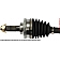 Cardone (A1) Industries CV Axle Shaft - 66-8157