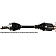 Cardone (A1) Industries CV Axle Shaft - 66-8157
