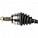 Cardone (A1) Industries CV Axle Shaft - 66-7381