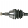 Cardone (A1) Industries CV Axle Shaft - 66-7252