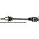 Cardone (A1) Industries CV Axle Shaft - 66-7055