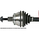 Cardone (A1) Industries CV Axle Shaft - 66-7073