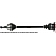 Cardone (A1) Industries CV Axle Shaft - 66-7073