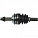 Cardone (A1) Industries CV Axle Shaft - 66-5431