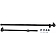 Moog Chassis Tie Rod Assembly - DS1164A