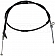 Dorman (OE Solutions) Parking Brake Cable - C661044