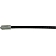 Dorman (OE Solutions) Parking Brake Cable - C93102