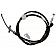Raybestos Brakes Parking Brake Cable - BC96990