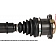 Cardone (A1) Industries CV Axle Shaft - 66-7253