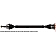 Cardone (A1) Industries CV Axle Shaft - 66-7253