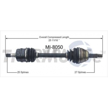 TrakMotive CV Axle Shaft - MI-8050