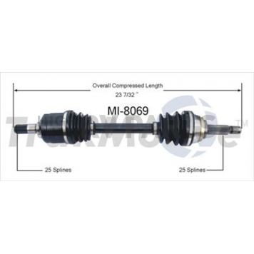 TrakMotive CV Axle Shaft - MI-8069