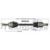 TrakMotive CV Axle Shaft - MI-8162