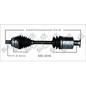 TrakMotive CV Axle Shaft - MB-8016