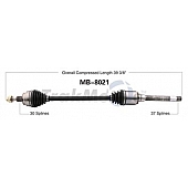 TrakMotive CV Axle Shaft - MB-8021