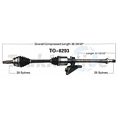 TrakMotive CV Axle Shaft - TO-8293